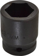 Proto - 3/4" Drive 31mm Standard Impact Socket - 6 Points, 2-11/64" OAL - Americas Industrial Supply