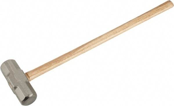 Stanley - 16 Lb Head, 35" Long Sledge Hammer - Steel Head, Wood Handle - Americas Industrial Supply