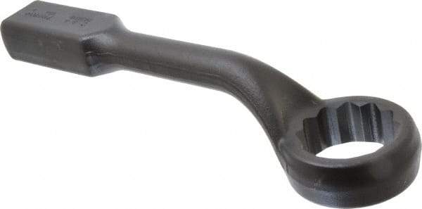 Proto - 2-3/8" 12 Point Striking Box Wrench - Single End, 3-3/8" Head Diam x 1-1/2" Head Thickness, 13-1/2" OAL, Steel - Americas Industrial Supply
