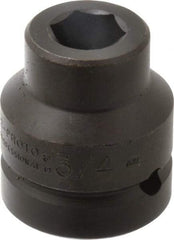 Proto - 1" Drive 3/4" Standard Impact Socket - 6 Points, 2-7/16" OAL - Americas Industrial Supply