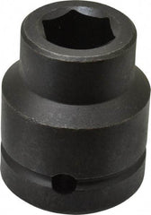 Proto - 1" Drive 7/8" Standard Impact Socket - 6 Points, 2-1/2" OAL - Americas Industrial Supply