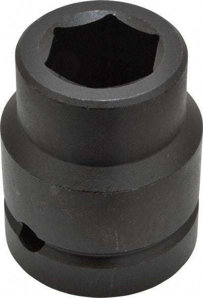 Proto - 1" Drive 1" Standard Impact Socket - 6 Points, 2-1/2" OAL - Americas Industrial Supply