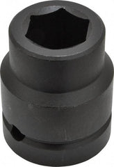 Proto - 1" Drive 1" Standard Impact Socket - 6 Points, 2-1/2" OAL - Americas Industrial Supply