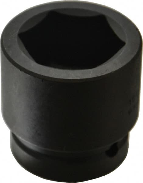 Proto - 1" Drive 1-13/16" Standard Impact Socket - 6 Points, 2-13/16" OAL - Americas Industrial Supply