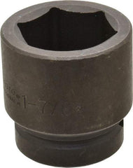 Proto - 1" Drive 1-7/8" Standard Impact Socket - 6 Points, 3" OAL - Americas Industrial Supply