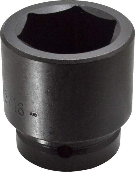 Proto - 1" Drive 1-15/16" Standard Impact Socket - 6 Points, 3" OAL - Americas Industrial Supply