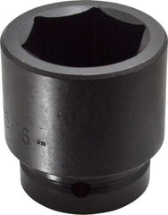 Proto - 1" Drive 1-15/16" Standard Impact Socket - 6 Points, 3" OAL - Americas Industrial Supply