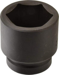 Proto - 1" Drive 2-1/16" Standard Impact Socket - 6 Points, 3-3/32" OAL - Americas Industrial Supply