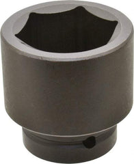 Proto - 1" Drive 2-3/16" Standard Impact Socket - 6 Points, 3-1/8" OAL - Americas Industrial Supply