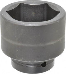 Proto - 1" Drive 2-3/4" Standard Impact Socket - 6 Points, 3-3/4" OAL - Americas Industrial Supply
