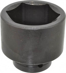 Proto - 1" Drive 3" Standard Impact Socket - 6 Points, 4" OAL - Americas Industrial Supply