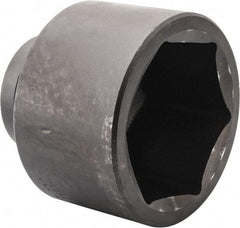 Proto - 1" Drive 3-1/4" Standard Impact Socket - 6 Points, 4-3/8" OAL - Americas Industrial Supply