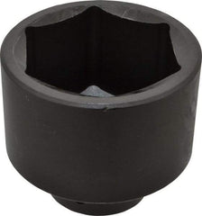 Proto - 1" Drive 3-1/2" Standard Impact Socket - 6 Points, 4-1/2" OAL - Americas Industrial Supply