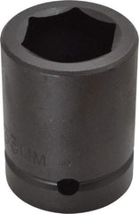 Proto - 1" Drive 33mm Standard Impact Socket - 6 Points, 2-7/16" OAL - Americas Industrial Supply