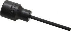 Proto - 3/8" Drive, 1/8" Impact Hex Bit Socket - 1-5/8" Bit Length, 2-23/32" OAL - Americas Industrial Supply
