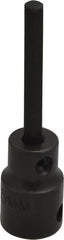 Proto - 3/8" Drive, 5mm Impact Hex Bit Socket - 2-23/32" OAL - Americas Industrial Supply