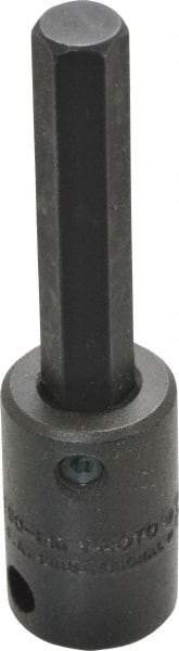 Proto - 3/8" Drive, 8mm Impact Hex Bit Socket - 2-23/32" OAL - Americas Industrial Supply