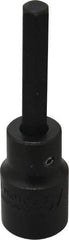 Proto - 1/2" Drive, 5/16" Impact Hex Bit Socket - 1-3/4" Bit Length, 3-1/4" OAL - Americas Industrial Supply