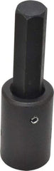 Proto - 1/2" Drive, 9/16" Impact Hex Bit Socket - 1-7/8" Bit Length, 3-5/8" OAL - Americas Industrial Supply