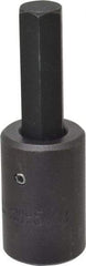 Proto - 1/2" Drive, 5/8" Impact Hex Bit Socket - 2" Bit Length, 4" OAL - Americas Industrial Supply