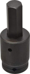 Proto - 3/4" Drive, 7/8" Impact Hex Bit Socket - 2-7/32" Bit Length, 4-3/4" OAL - Americas Industrial Supply