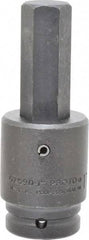 Proto - 3/4" Drive, 1" Impact Hex Bit Socket - 2-33/64" Bit Length, 5-15/64" OAL - Americas Industrial Supply