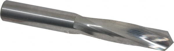 Atrax - 27/64" 135° Spiral Flute Solid Carbide Screw Machine Drill Bit - Americas Industrial Supply