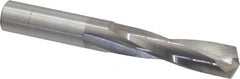 Atrax - 31/64" 135° Spiral Flute Solid Carbide Screw Machine Drill Bit - Americas Industrial Supply