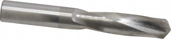 Atrax - 1/2" 135° Spiral Flute Solid Carbide Screw Machine Drill Bit - Americas Industrial Supply