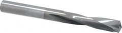 Atrax - 0.277" 135° Spiral Flute Solid Carbide Screw Machine Drill Bit - Bright Finish, Right Hand Cut, 1-1/2" Flute Length, 2-11/16" OAL, Split Point, Straight Shank - Americas Industrial Supply