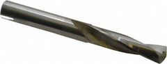 Atrax - 0.332" 135° Spiral Flute Solid Carbide Screw Machine Drill Bit - Americas Industrial Supply