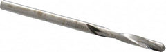 Atrax - #37 135° Spiral Flute Solid Carbide Screw Machine Drill Bit - Americas Industrial Supply