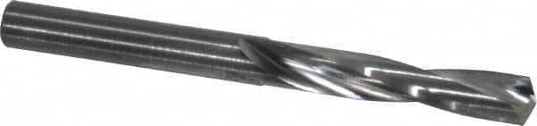 Atrax - 0.2165" 135° Spiral Flute Solid Carbide Screw Machine Drill Bit - Americas Industrial Supply