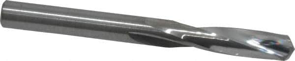 Atrax - 0.2362" 135° Spiral Flute Solid Carbide Screw Machine Drill Bit - Americas Industrial Supply