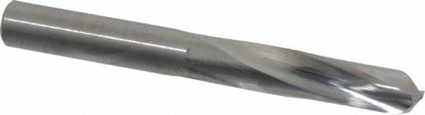 Atrax - 8mm 135° Spiral Flute Solid Carbide Screw Machine Drill Bit - Americas Industrial Supply