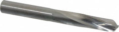 Atrax - 8mm 135° Spiral Flute Solid Carbide Screw Machine Drill Bit - Americas Industrial Supply