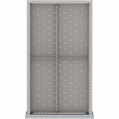 LISTA - 4-Compartment Drawer Divider Layout for 3.15" High Drawers - Americas Industrial Supply