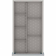 LISTA - 7-Compartment Drawer Divider Layout for 3.15" High Drawers - Americas Industrial Supply