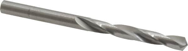 Atrax - 7/32" 118° Solid Carbide Jobber Drill - Bright Finish, Right Hand Cut, Spiral Flute, Straight Shank, 3" OAL, Standard Point - Americas Industrial Supply