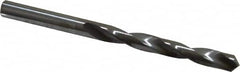 Atrax - 15/64" 118° Solid Carbide Jobber Drill - Bright Finish, Right Hand Cut, Spiral Flute, Straight Shank, 3-1/4" OAL, Standard Point - Americas Industrial Supply