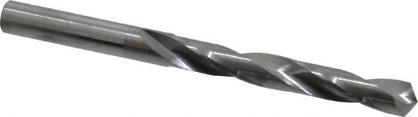 Atrax - Letter N 118° Solid Carbide Jobber Drill - Bright Finish, Right Hand Cut, Spiral Flute, Straight Shank, 3-3/4" OAL, Standard Point - Americas Industrial Supply