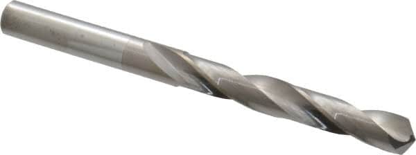 Atrax - Letter Q 118° Solid Carbide Jobber Drill - Bright Finish, Right Hand Cut, Spiral Flute, Straight Shank, 4" OAL, Standard Point - Americas Industrial Supply