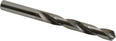 Atrax - Letter S 118° Solid Carbide Jobber Drill - Bright Finish, Right Hand Cut, Spiral Flute, Straight Shank, 4" OAL, Standard Point - Americas Industrial Supply