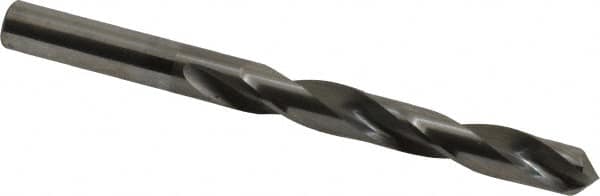 Atrax - Letter T 118° Solid Carbide Jobber Drill - Bright Finish, Right Hand Cut, Spiral Flute, Straight Shank, 4-1/4" OAL, Standard Point - Americas Industrial Supply