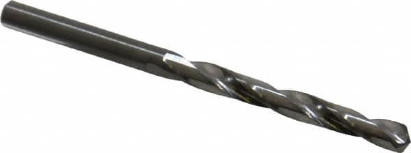 Atrax - #14 118° Solid Carbide Jobber Drill - Bright Finish, Right Hand Cut, Spiral Flute, Straight Shank, 2-3/4" OAL, Standard Point - Americas Industrial Supply