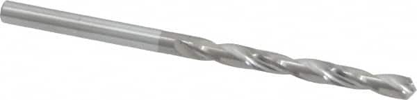 Atrax - #28 118° Solid Carbide Jobber Drill - Bright Finish, Right Hand Cut, Spiral Flute, Straight Shank, 2-1/2" OAL, Standard Point - Americas Industrial Supply
