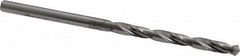 Atrax - #34 118° Solid Carbide Jobber Drill - Bright Finish, Right Hand Cut, Spiral Flute, Straight Shank, 2-1/4" OAL, Standard Point - Americas Industrial Supply