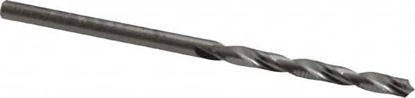 Atrax - #42 118° Solid Carbide Jobber Drill - Bright Finish, Right Hand Cut, Spiral Flute, Straight Shank, 2" OAL, Standard Point - Americas Industrial Supply