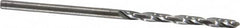 Atrax - #49 118° Solid Carbide Jobber Drill - Bright Finish, Right Hand Cut, Spiral Flute, Straight Shank, 1-3/4" OAL, Standard Point - Americas Industrial Supply