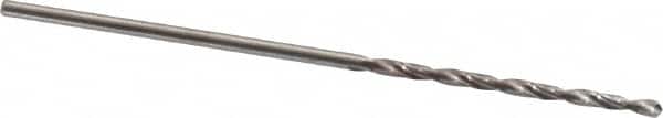 Atrax - #62 118° Solid Carbide Jobber Drill - Bright Finish, Right Hand Cut, Spiral Flute, Straight Shank, 1-3/8" OAL, Standard Point - Americas Industrial Supply